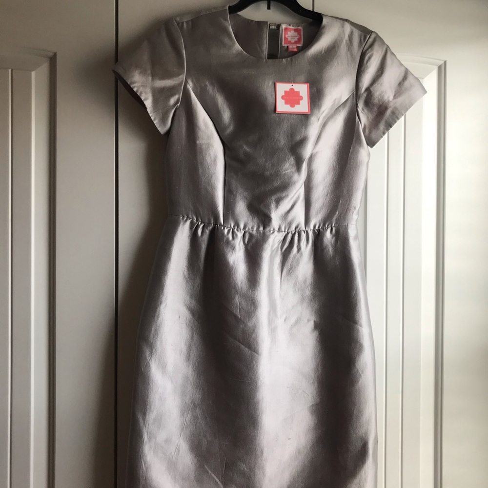 Jane Summer Silver Party Dress